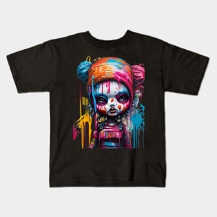 scary pink doll Kids T-Shirt